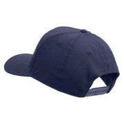 Licensed 18th Airborne Corps Embroidered Solid Cotton Twill Pro Style Cap - Navy OSFM