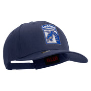 Licensed 18th Airborne Corps Embroidered Solid Cotton Twill Pro Style Cap - Navy OSFM