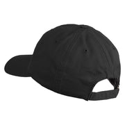 Mt Whitney Embroidered Low Profile Normal Dyed Cotton Cap - Black OSFM
