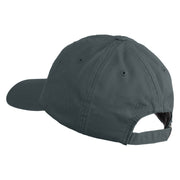 Mt Whitney Embroidered Low Profile Normal Dyed Cotton Cap - Smoky Blue OSFM