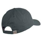 Mt Whitney Embroidered Low Profile Normal Dyed Cotton Cap - Smoky Blue OSFM