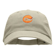 Golf Iron Embroidered Low Profile Dyed Cotton Twill Cap