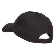 Peacock Bird Patched Low Profile Cotton Cap