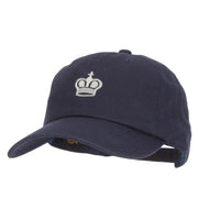 Chess King Embroidered Unstructured Washed Cap