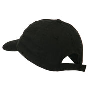 Keep Calm Embroidered Low Profile Washed Cap