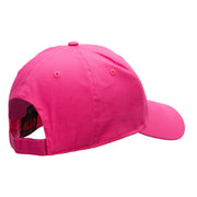 Sparkly Cheers Embroidered Solid Cotton Twill Low Profile Strap Cap