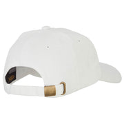 Chess King Embroidered Unstructured Washed Cap