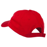 Keep Calm Embroidered Low Profile Washed Cap