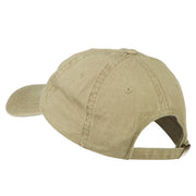 Celtic Circle Knot Embroidered Cotton Twill Cap