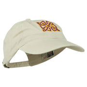 Celtic Circle Knot Embroidered Cotton Twill Cap