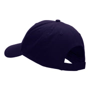 Sparkly Cheers Embroidered Solid Cotton Twill Low Profile Strap Cap