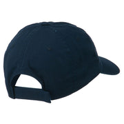 Keep Calm Embroidered Low Profile Washed Cap