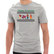 Kwanzaa Celebration Graphic Design Ring Spun Combed Cotton Short Sleeve Deluxe Jersey T-Shirt