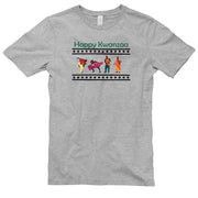 Kwanzaa Celebration Graphic Design Ring Spun Combed Cotton Short Sleeve Deluxe Jersey T-Shirt