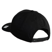 Marines Veteran Embroidered Solid Cotton Twill Pro Style Cap - Black OSFM