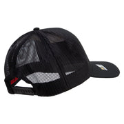 Licensed 173rd Airborne Brigade Combat Team Embroidered Solid Cotton Twill Mesh Prostyle Cap - Black OSFM