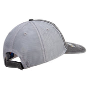 Licensed 101st Airborne Veteran Embroidered Low Profile Special Cotton Mesh Cap - Black OSFM