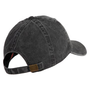 Sequoia National Park Embroidered Solid Cotton Twill Buckle Cap - Black OSFM