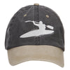 Kayak Embroidered Washed Two Tone Cap