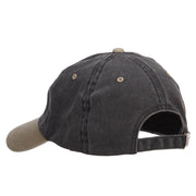 Kayak Embroidered Washed Two Tone Cap