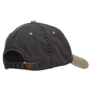 Kayak Embroidered Washed Two Tone Cap