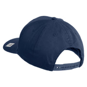 Marines Veteran Embroidered Solid Cotton Twill Pro Style Cap - Navy OSFM