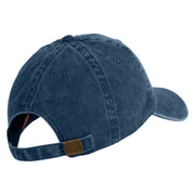 Sequoia National Park Embroidered Solid Cotton Twill Buckle Cap - Navy OSFM
