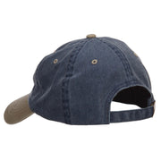 Kayak Embroidered Washed Two Tone Cap