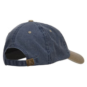 Kayak Embroidered Washed Two Tone Cap