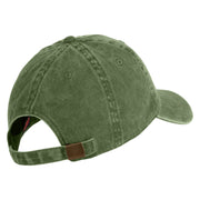 Sequoia National Park Embroidered Solid Cotton Twill Buckle Cap - Olive OSFM