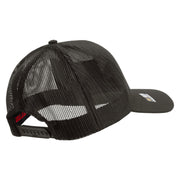 Licensed 173rd Airborne Brigade Combat Team Embroidered Solid Cotton Twill Mesh Prostyle Cap - Charcoal OSFM