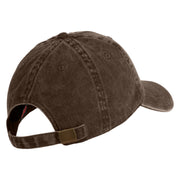 Sequoia National Park Embroidered Solid Cotton Twill Buckle Cap - Brown OSFM