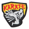 Karate Embroidered Patches