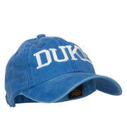 Duke Halloween Character Embroidered Dyed Unstructured Cap