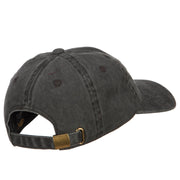 Duke Halloween Character Embroidered Dyed Unstructured Cap