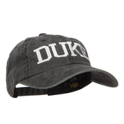 Duke Halloween Character Embroidered Dyed Unstructured Cap