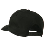 Kung Fu Logo Embroidered Cotton Twill Cap