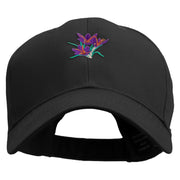 Realistic Saffron Embroidered Low Profile Structured Cap - Black OSFM