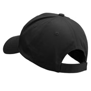Realistic Saffron Embroidered Low Profile Structured Cap - Black OSFM