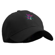Realistic Saffron Embroidered Low Profile Structured Cap - Black OSFM