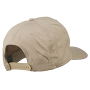 Kung Fu Logo Embroidered Cotton Twill Cap