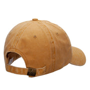 Acorn Embroidered Pigment Dyed Wash Cap