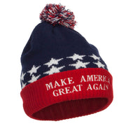 Make America Great Again Embroidered USA Beanie