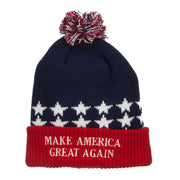 Make America Great Again Embroidered USA Beanie