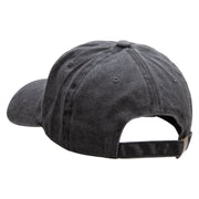 Born To Ski Embroidered Unstructured Cotton Cap