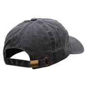 Born To Ski Embroidered Unstructured Cotton Cap