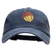 Acorn Embroidered Pigment Dyed Wash Cap