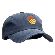 Acorn Embroidered Pigment Dyed Wash Cap