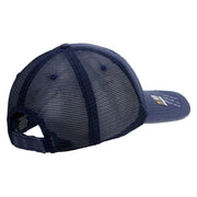 Licensed 173rd Airborne Brigade Combat Team Embroidered Low Profile Special Cotton Mesh Cap - Navy OSFM