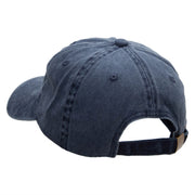 Born To Ski Embroidered Unstructured Cotton Cap